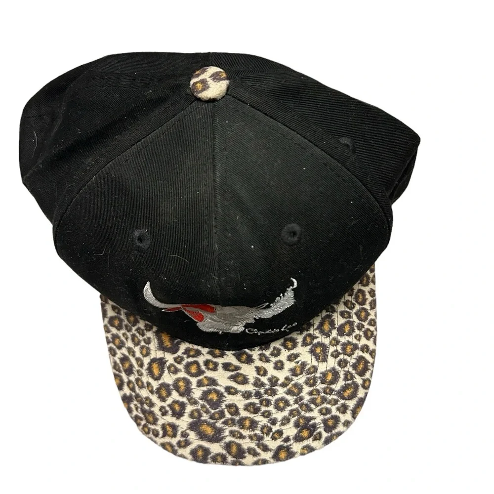 Curtis Lee Steer Black & Cheetah Trucker Hat